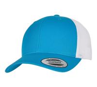 Flexfit Trucker retrò a 2 Toni Cappellino da Baseball, Turchese/Bianco, Taglia Unica Unisex-Adulto