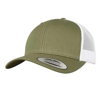 Flexfit Retro Trucker 2-Tone Kappe, Buck/White, One Size