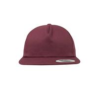 Flexfit Cappello destrutturato a 5 pannelli Snapback Rosso Taglia unica
