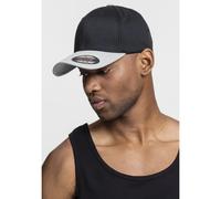 Flexfit Cappello da baseball Wooly Combed Bicolore - Grigio chiaro/Nero Taglia 56-57