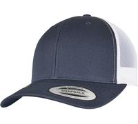 Flexfit Cappellino da baseball Cap YP CLASSICS RECYCLED RETRO TRUCKER CAP 2-TONE Navy/White Einheitsgröße Blu