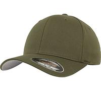 Flexfit Cappellino da Baseball Unisex Adulti, Verde (Olive 01), XS-S