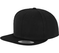 Flexfit Unisex-Bambini e ragazzi, berretto da baseball classico Snapback, blk/blk, per bambini
