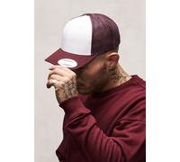 Flexfit Cappellino Retro Trucker colorato Front Maroon/White/Maroon Einheitsgröße Rosso