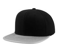 Flexfit Cappellino Snapback Metallico Silver Visiera Snapback Unisex