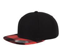 Flexfit Cappellino Snapback Quadri Flanellato Basecap Kappe Mütze