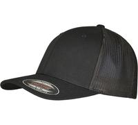 Flexfit Cappellino Trucker in maglia riciclata nero S/M Nero