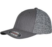 Flexfit Cappellino Trucker Melange Mesh Nero/Greymelange S/M Nero