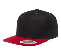 Flexfit Cappellino Visiera Piatta Due Colori Snapback Unisex (PC3710)