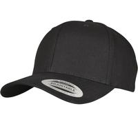 Flexfit Cappello 6 pannelli curvi Metal Snap Einheitsgröße Nero