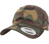 Flexfit Cappello a basso profilo Cotton Twill verde mimetico Einheitsgröße Verde
