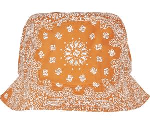 Flexfit Cappello a secchiello con stampa bandana Einheitsgröße Arancione
