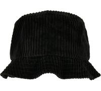 Flexfit Cappello a secchiello in velluto a coste grande nero Einheitsgröße Nero