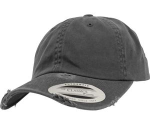 Flexfit Cappello Basso Profilo Distrutto Grigio Scuro Einheitsgröße Grigio