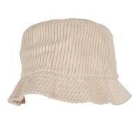 Flexfit Cappello a secchiello in velluto a coste grande Offwhite Einheitsgröße Bianco