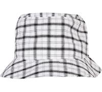 Flexfit Cappello Check Bucket Hat Einheitsgröße Bianco