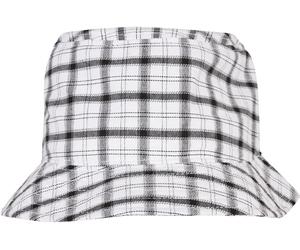 Flexfit Cappello Check Bucket Hat Einheitsgröße Bianco