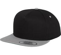 Flexfit Cappello classico a 5 pannelli Snapback Einheitsgröße Nero
