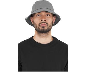 Flexfit Cappello Cotton Cappello a secchiello in twill Einheitsgröße Grigio
