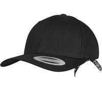 Flexfit Cappello curvo Bandana Tie Snapback Einheitsgröße Nero
