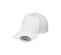 Flexfit Cappello 5 pannelli curvo classico Snapback White Einheitsgröße Bianco
