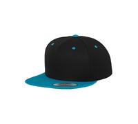 Flexfit Cappello da baseball Classic 2-Tone Nero/Verde Acqua Taglia Unica