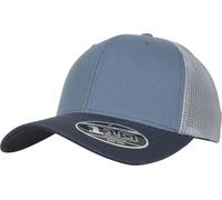 Flexfit Cappello da baseball blu fumo / blu scuro / grigio chiaro Donna Flexfit 55-60 blu fumo / blu scuro / grigio chiaro