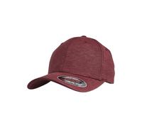 Flexfit Natural Melange Kappe Burgundy, L/XL