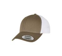Flexfit Cappello da baseball cachi / bianco Uomo Flexfit 55-60