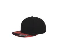 Flexfit Cappello da baseball 'Checked Flanell Peak' rosso / nero Donna Flexfit 55-60