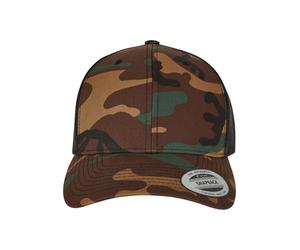 Flexfit Cappello da baseball cioccolato / cappuccino / verde scuro / nero Uomo Flexfit 55-60