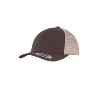 Flexfit Retro Trucker 2-Tone Kappe, BRN/Khaki, One Size