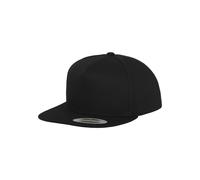 Flexfit Cap Classic 5 Panel Snapback Nero Einheitsgröße Nero