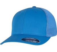 Flexfit Cappello da Baseball con Visiera Curva e Retina, Mesh Trucker Cap, Unisex, Cuciture Solide, Cappello in Stile Hip Hop, Taglie S-M / L-XL