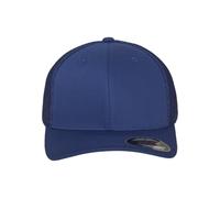 Flexfit Cappello da Baseball con Visiera Curva e Retina, Mesh Trucker Cap, Unisex, Cuciture Solide, Cappello in Stile Hip Hop, Taglie S-M / L-XL