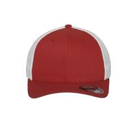 Flexfit Cappellino Trucker 2-Tone a rete Unisex Rosso/Bianco L/XL