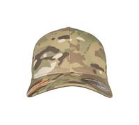Flexfit Cappello da Baseball con Visiera Curva, Multicam, Cappello Unisex, Cuciture Solide, Cappello in Stile Hip Hop, Taglie S-M / L-XL