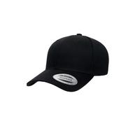 Flexfit Retro Cotton Blend Snapback Cappellino da Baseball, Black, Taglia Unica Unisex-Adulto