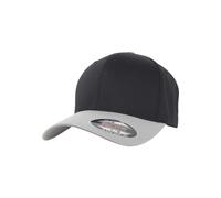 Flexfit Cappello da baseball grigio chiaro / nero Uomo Flexfit 56-57