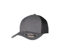 Flexfit Cappello da baseball UNIPANEL Unisex adulto Grigio scuro/Nero S/M
