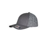 Flexfit Cappellino Trucker Melange Mesh Nero/Greymelange S/M Nero