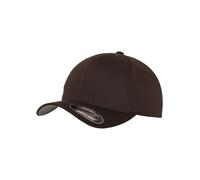 Flexfit Cappellino da baseball Wooly Combed, Unisex Adulto, Marrone, XS-S