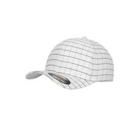 Flexfit Berretto Square Check - Adulto - Bianco/Navy scuro - L/XL