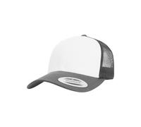 Flexfit Berretto Retro Trucker Pannello Anteriore Colorato Grigio Scuro/Bianco Taglia Unica