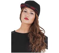 Flexfit Cappello da baseball 'Roses' lilla scuro / rosso / rosso carminio / nero Donna Flexfit 55-60
