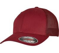 Flexfit Cappello da baseball rosso scuro / nero / bianco Uomo Flexfit 53-54