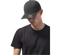 Flexfit Cappello in cotone lavato in capoon Dad Hat Einheitsgröße Nero