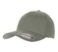 Flexfit Cappello In Twill Spazzolato In Mistura Di Lana Cappy Vuoto Da Baseball
