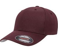 Flexfit Cappello Misto Lana Uomo Coperchio, Bordeaux, S/M Unisex-Adulto