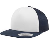 Flexfit Cappuccio Trucker in schiuma with White Front Nvy/White/Nvy Einheitsgröße Blu
